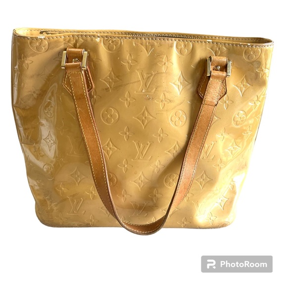 Authentic Vintage Louis Vuitton Vernis Houston Patent Leather Handbag - Picture 2 of 7